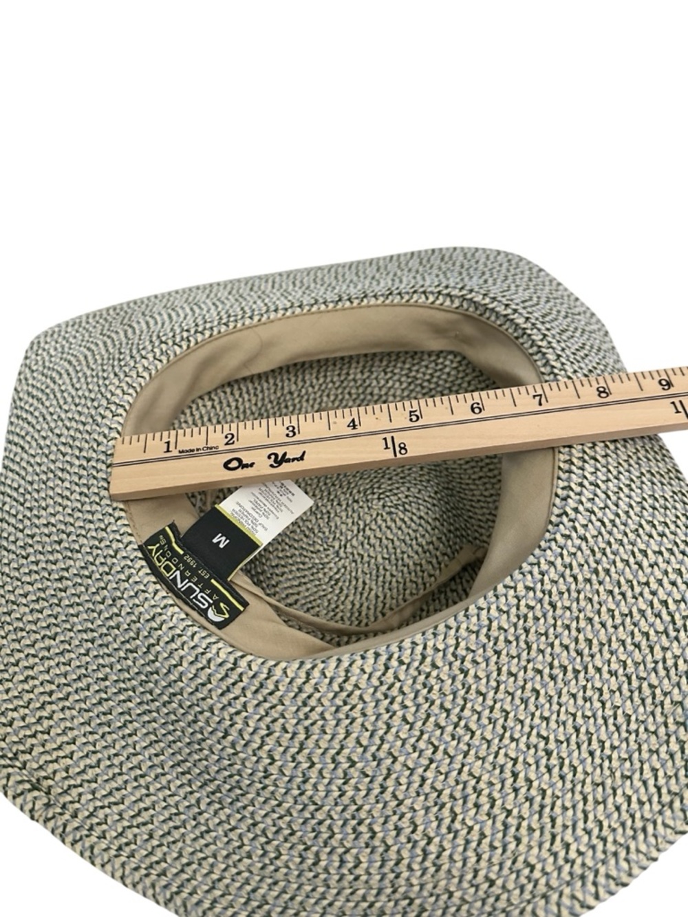 Sunday Afternoons Sol Seeker Hat UPF 50+ Straw Wide Brim Size M - Picture 7 of 11